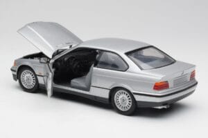 BMW 3 Series E36 Coupe Srebrna UT Models 1:18 180023321 Kovina – slika 5 od 8