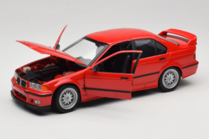 BMW 318is E36 Hellrot UT Models 1:18 180024302-R1 Kovina – slika 2 od 8