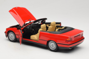BMW 3 Series E36 Kabriolet Rdeč UT Models 1:18 BMW005 Kovina – slika 5 od 8