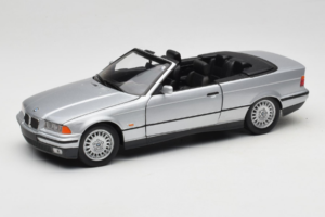 BMW 3 Series E36 Kabriolet Srebrn UT Models 1:18 BMW008 Kovina