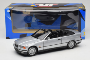 BMW 3 Series E36 Kabriolet Srebrn UT Models 1:18 BMW008 Kovina – slika 8 od 8
