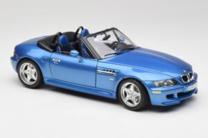 BMW Z3 E36 M Roadster Estoril Blue Bburago 1:18 3349-M1 Kovina – slika 6 od 8