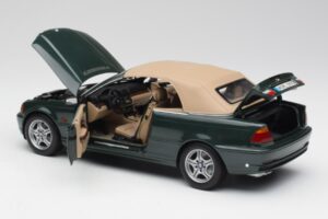 BMW 3 E46 Kabriolet Zelena Kyosho 1:18 80430009757 Kovina – slika 5 od 8