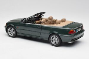BMW 3 E46 Kabriolet Zelena Kyosho 1:18 80430009757 Kovina – slika 7 od 8