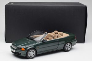 BMW 3 E46 Kabriolet Zelena Kyosho 1:18 80430009757 Kovina – slika 8 od 8