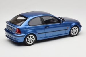 BMW 318ti E46 Compact Estoril Blue Otto 1:18 OT462 Smola – slika 2 od 6