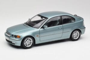 BMW 325Ti E46 Compact Svetlo Modra Metalik Kyosho 1:18 80430024439 Kovina