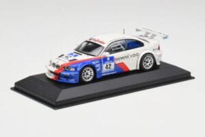 BMW M3 GTR E46 #42 J. Muller / D. Muller / H-J. Stuck / P. Lamy 24 Hours Nurburgring Winner 2004 Minichamps 1:43 444042342 Ko – slika 2 od 4