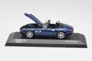 BMW Z8 E52 Topaz Modra Minichamps 1:43 431028740 Kovina – slika 4 od 5