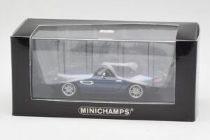 BMW Z8 E52 Topaz Modra Minichamps 1:43 431028740 Kovina – slika 5 od 5