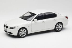 BMW E60 545i Alpine Bel Kyosho 1:18 08591W Kovina