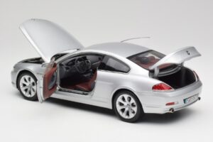 BMW 645Ci E63 Srebrna Kyosho 1:18 80430153285 Kovina – slika 5 od 8