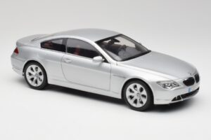 BMW 645Ci E63 Srebrna Kyosho 1:18 80430153285 Kovina – slika 6 od 8