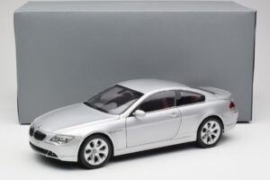 BMW 645Ci E63 Srebrna Kyosho 1:18 80430153285 Kovina – slika 8 od 8