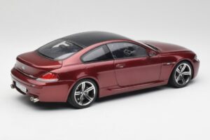BMW M6 E63 Rdeč Kyosho 1:18 80430398134 Kovina – slika 3 od 8