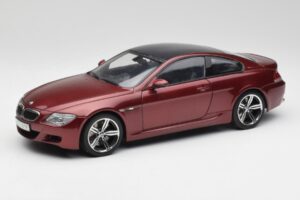 BMW M6 E63 Rdeč Kyosho 1:18 80430398134 Kovina