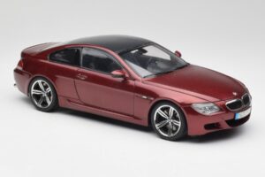 BMW M6 E63 Rdeč Kyosho 1:18 80430398134 Kovina – slika 6 od 8