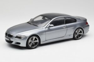 BMW M6 E63 Silver Siv Kyosho 1:18 08703GR Kovina