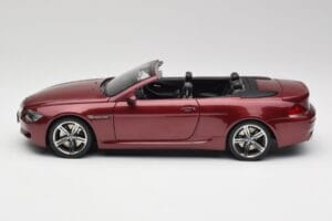 BMW M6 E64 Kabriolet Rdeč Kyosho 1:18 80430417423 Kovina – slika 4 od 8