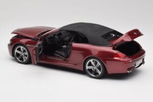 BMW M6 E64 Kabriolet Rdeč Kyosho 1:18 80430417423 Kovina – slika 5 od 8