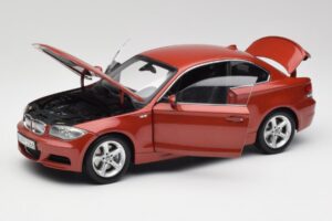 BMW 1 E82 Coupe Oranžna Kyosho 1:18 80430427064 Kovina – slika 2 od 8