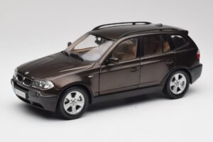 BMW X3 E83 3.0d Temno Rjav Metalik Kyosho 1:18 80430300736 Kovina