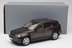 BMW X3 E83 3.0d Temno Rjav Metalik Kyosho 1:18 80430300736 Kovina – slika 8 od 8