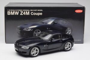 BMW Z4 E86 M Coupe Črn Kyosho 1:18 08583BK Kovina – slika 8 od 8