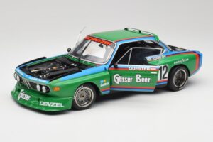 BMW 3.5 CSL E9 Gruppe 5 #12 H. Quester / G. Nilsson Zeltweg Winner 1976 Minichamps 1:18 180762012 Kovina – slika 2 od 8