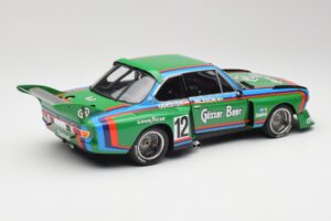 BMW 3.5 CSL E9 Gruppe 5 #12 H. Quester / G. Nilsson Zeltweg Winner 1976 Minichamps 1:18 180762012 Kovina – slika 3 od 8
