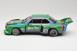 BMW 3.5 CSL E9 Gruppe 5 #12 H. Quester / G. Nilsson Zeltweg Winner 1976 Minichamps 1:18 180762012 Kovina – slika 4 od 8