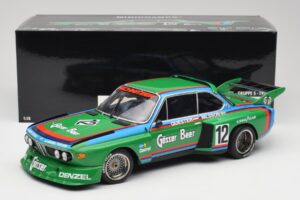 BMW 3.5 CSL E9 Gruppe 5 #12 H. Quester / G. Nilsson Zeltweg Winner 1976 Minichamps 1:18 180762012 Kovina – slika 8 od 8