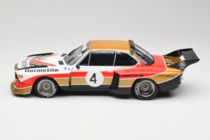 BMW 3.5 CSL E9 Gruppe 5 #4 J. Fitzpatrick / T. Walkinshaw Silverstone Winner 1976 Minichamps 1:18 180762004 Kovina – slika 4 od 8