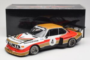 BMW 3.5 CSL E9 Gruppe 5 #4 J. Fitzpatrick / T. Walkinshaw Silverstone Winner 1976 Minichamps 1:18 180762004 Kovina – slika 8 od 8