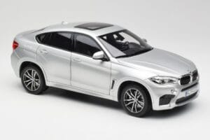 BMW X6 M F86 Srebrn Norev 1:18 183200 Kovina – slika 6 od 8