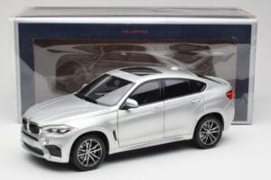 BMW X6 M F86 Srebrn Norev 1:18 183200 Kovina – slika 8 od 8