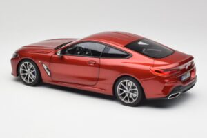 BMW M850i G15 Oranžna Metallic Norev 1:18 183285 Kovina – slika 7 od 8