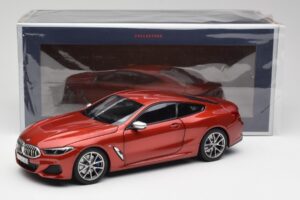 BMW M850i G15 Oranžna Metallic Norev 1:18 183285 Kovina – slika 8 od 8