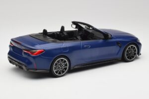 BMW M4 G82 Kabriolet Frozen Portimao Blue Minichamps 1:18 155021030 Kovina – slika 2 od 6