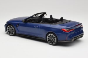 BMW M4 G82 Kabriolet Frozen Portimao Blue Minichamps 1:18 155021030 Kovina – slika 5 od 6