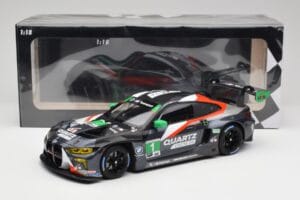 BMW M4 G82 GT3 GTD Paul Miller Racing #1 B. Sellers / M. Snow 12 Hours of Sebring IMSA 2022 Minichamps 1:18 155222001 Kovina – slika 6 od 6