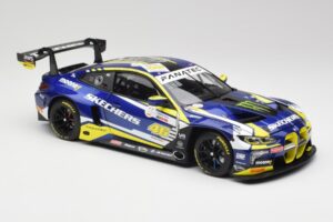 BMW M4 GT3 G82 #46 A. Farfus / V. Rossi Team WRT 24 Hours of Spa 2023 Minichamps 1:18 113232646 Kovina – slika 6 od 8