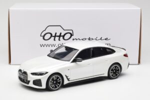 BMW i4 M50 G26 Mineral Bela Metalik Otto 1:18 OT1074 Smola – slika 6 od 6