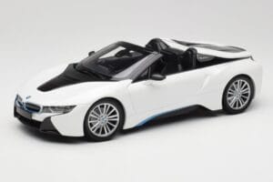 BMW i8 Roadster I15 Bel Metalik Minichamps 1:18 155027031 Kovina