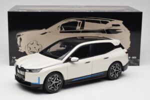 BMW iX Alpine White Minichamps 1:18 110023102 Kovina – slika 8 od 8