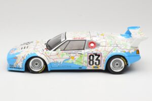BMW M1 #83 D. Quester / D. Pironi / M. Mignot 24 Hours of Le Mans 1980 Minichamps 1:18 80430137893 Kovina – slika 4 od 8