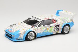 BMW M1 #83 D. Quester / D. Pironi / M. Mignot 24 Hours of Le Mans 1980 Minichamps 1:18 80430137893 Kovina