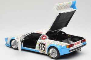 BMW M1 #83 D. Quester / D. Pironi / M. Mignot 24 Hours of Le Mans 1980 Minichamps 1:18 80430137893 Kovina – slika 5 od 8