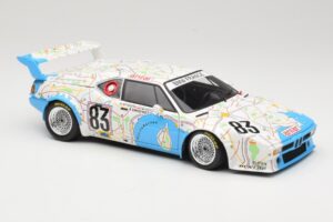 BMW M1 #83 D. Quester / D. Pironi / M. Mignot 24 Hours of Le Mans 1980 Minichamps 1:18 80430137893 Kovina – slika 6 od 8