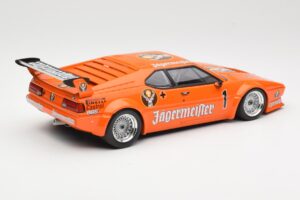 BMW M1 Auto Maass Jagermeister #1 B. König DRT Wunstorf 1982 Minichamps 1:18 155822901 Kovina – slika 2 od 6